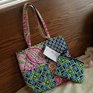 Vera Bradley purse and coin purse bundle